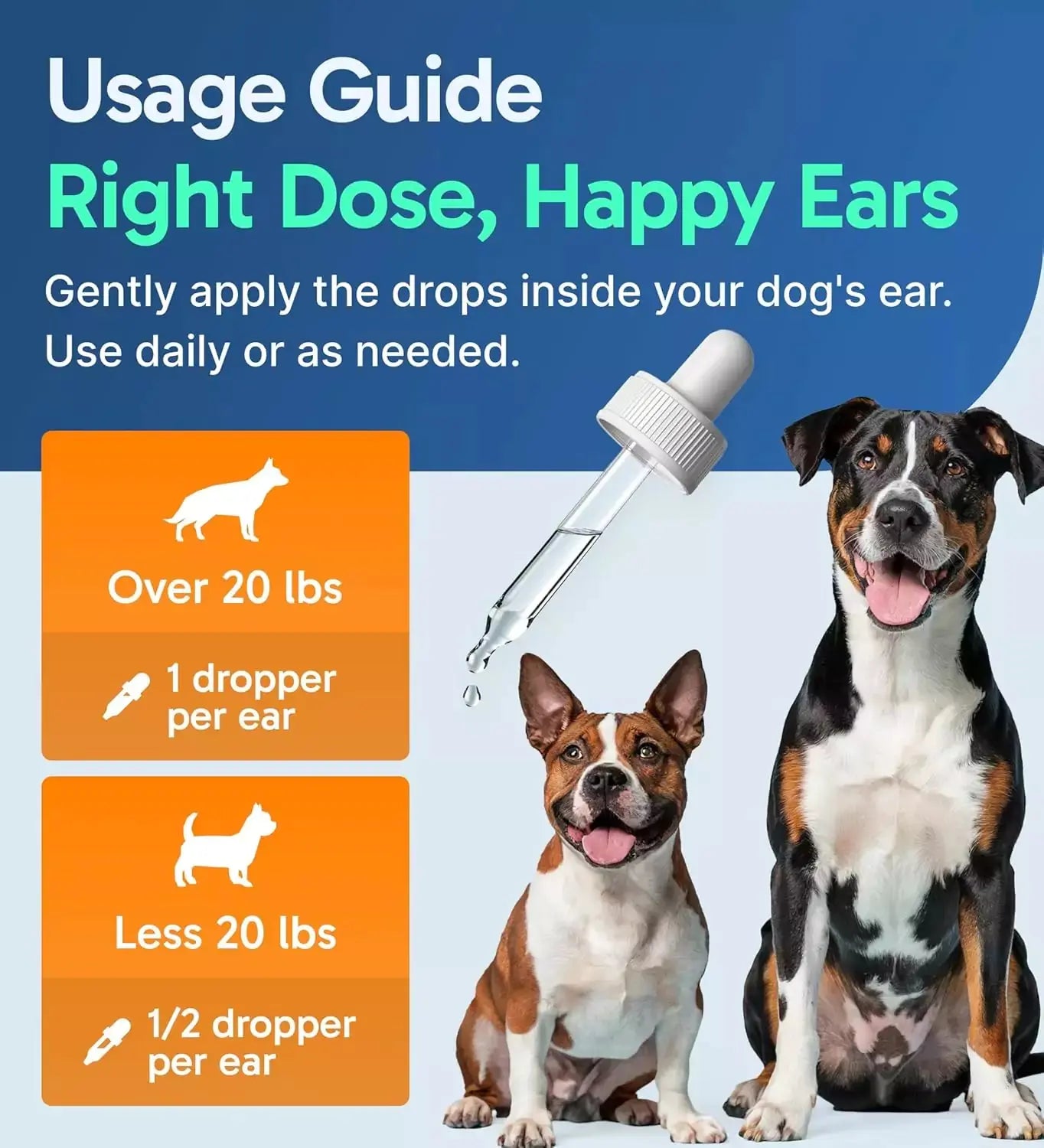 K9 Earclear Natural Ear Drops for Dogs - Soothes Irritation & Itching - Made in USA - Pet Grooming Supplement - 1Oz Dropper Bottle