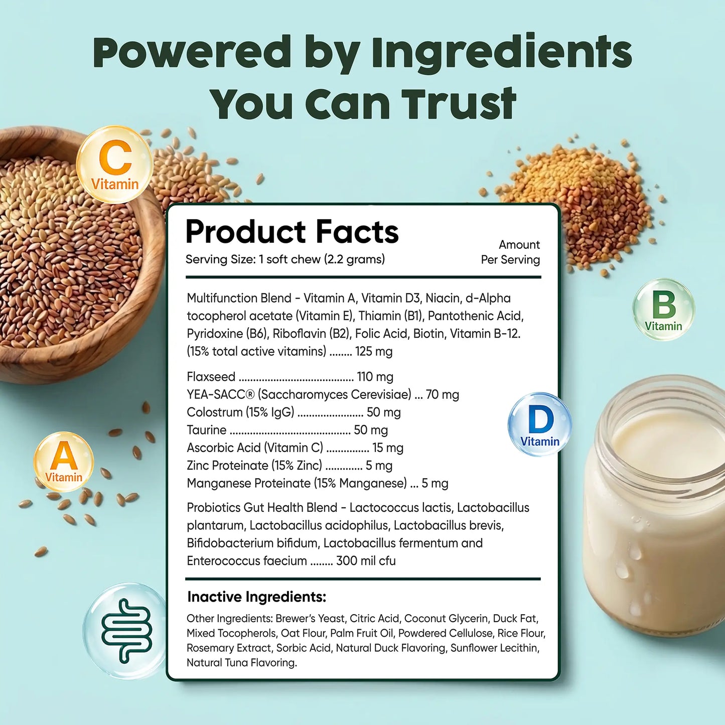 Multi-Vitamin Chews | Energy + Defense