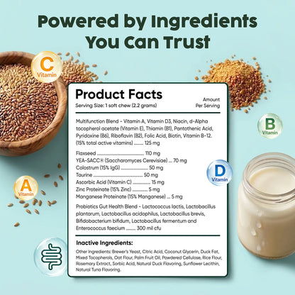 Multi-Vitamin Chews | Energy + Defense